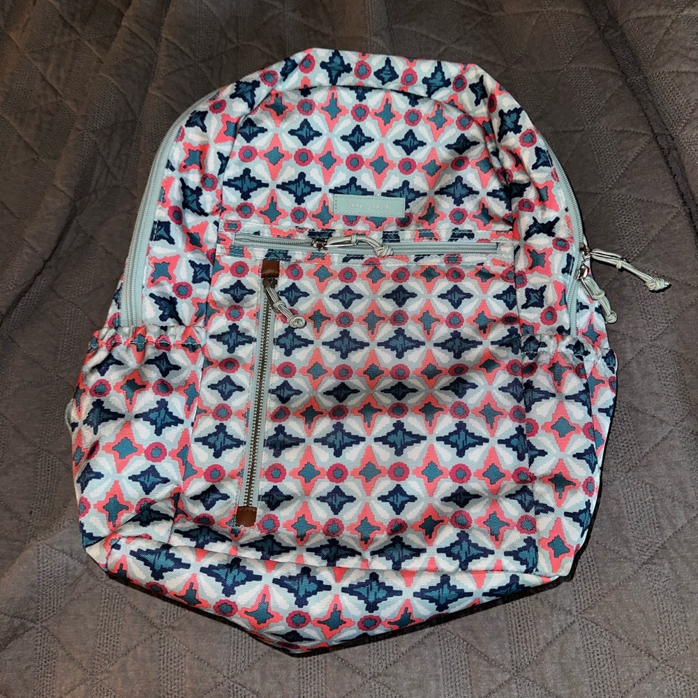 Vera Bradley backpack. Pattern: water geo